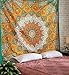 RAJRANG Queen Star Hippie Mandala Tapestry Bohemian Psychedelic Wall Hanging Tapestries Bedspread Bedding Bed Cover