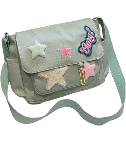 Bolsa Estrella Metalica Bolsa De Mensajero Estrella, Bolso De - Main Image