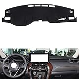 leather dash board cover mat Compatible with Toyota