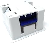 DRUT 1 Gang Dry Lining Back Box 47mm Pattress with Adjustable Lugs view 4