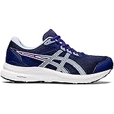 ASICS Women's Gel-Contend 8 Running Shoes, 10, Dive Blue/Soft Sky