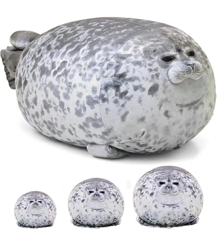 Peluche Foca Suave Y Realista – Colgante Y Decoración Para Hogar, Regalo Emocional Para Niños Y Adultos