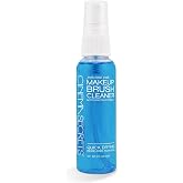 Cinema Secrets Original Blue Vanilla Makeup Brush Cleaner Spray - Travel Size Professional Cleanser for Makeup Brushes - Quick-Drying &amp; Rinse-Free - Removes Stubborn Waterproof Make Up (2 fl oz)