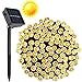 Goodia Solar String Lights, 40ft 12m 100 LED Waterproof Ambiance Lighting for Outdoor,Bedroom,Patio,Lawn,Landscape,Fairy Garden,Home,Wedding,Holiday,Christmas Tree,Party