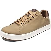 OLUKAI Lae'ahi Li Men's Sneakers, Drop-in Heel & All-Day Comfort, Breathable Lining, Waxed Canvas