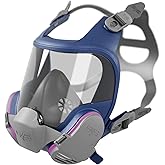 GVS Elipse Full Facepiece Respirator with P100 Replaceable Filters, One Size
