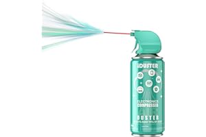 iDuster Disposable Compressed Air Can - 3.5oz Computer Keyboard Cleaner, 1 Count