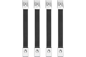 BESPORTBLE 4pcs Rubber Speaker Strap Handles Portable Cabinet Handle for Outdoor Audio Guitar Amplifier