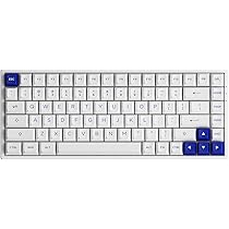 Amazon.com: Akko Blue on White 75% Hot-swappable Mechanical Gaming 