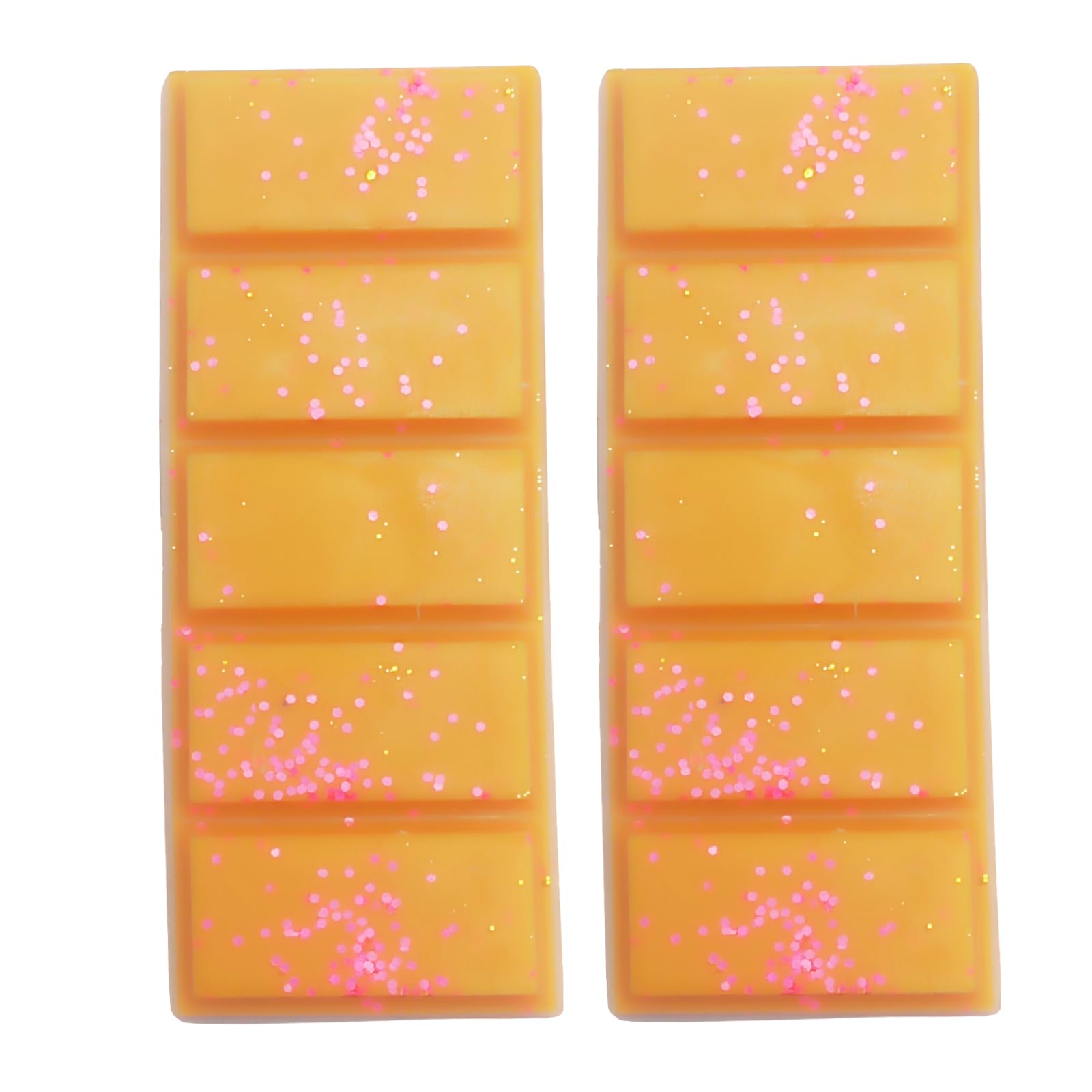 Auronna Wax Melts Bar (Bum Bum Cream Scented - Natural Handmade Soy Snap Bar - Highly Concentrate - Made in UK - Up to 80 Hours of Fragrance Cast (Bum Bum Cream, 2 Pack)