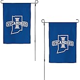 Desert Cactus Indiana State University ISU Garden Flag – 19 x 12 inch Indiana State Sycamores Banner, For Outdoor Display and Events (Design B)