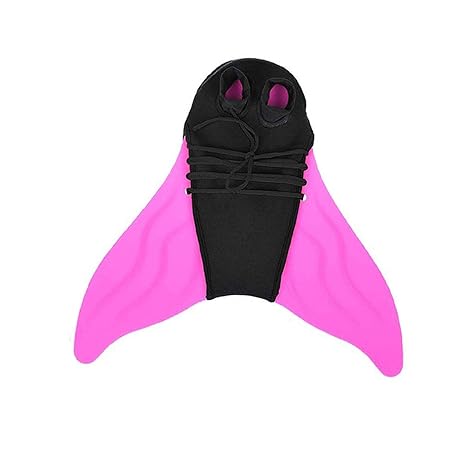 DECOOL Meerjungfrauenschwanz ? Zum Schwimmen mit Verbesserten Flosse und Schönere Mermaidens Meerjungfrauenschwanz-Geeignet f