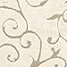 SAFAVIEH Florida Shag Collection X-Large Area Rug - 11' x 15', Cream & Beige, Scroll Design, Non-Shedding & Easy Care, 1.2-inch Thick Ideal for High Traffic Areas in Living Room, Bedroom (SG455-1113)