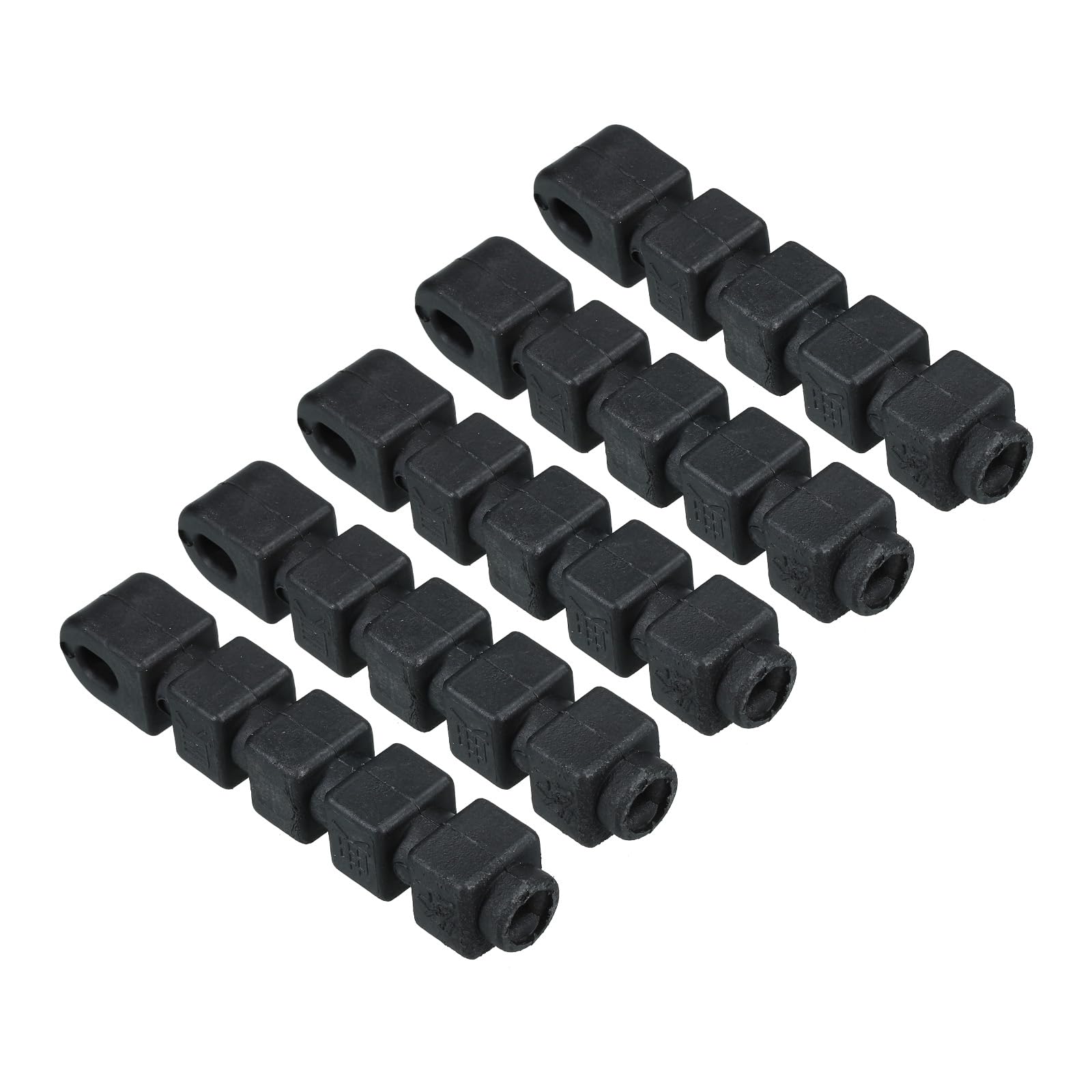 PATIKIL 3.1 Inch Rubber File Handle, 5 Pack File Cutting Tool File Handle Replacement Accessories