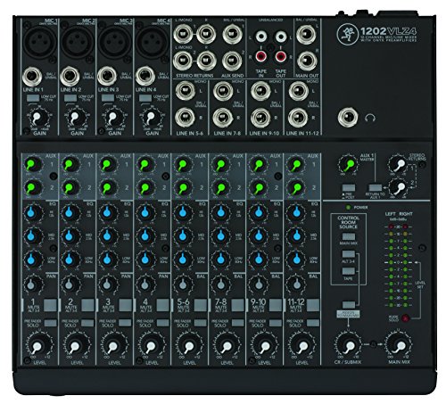 Mackie 1202VLZ4 12-Channel Compact Mixer