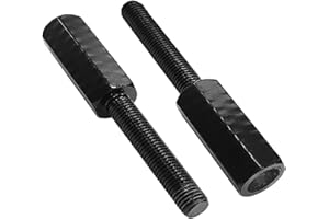 LEAPGOMAX Golf Cart Shock Extension for EZGO, Club Car Golf Cart Shocks M10*1.25 Thread Size M10, Slope 1.25mm Steel