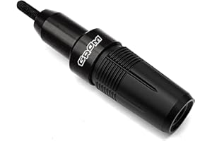 ZYAKOMO Motorcycle CNC Exhaust Slider Compatible with MSX125 GROM 2025 GROM 125 MSX 125 2014-2023 2024 2025 Falling Protection Crash Pad (Black)