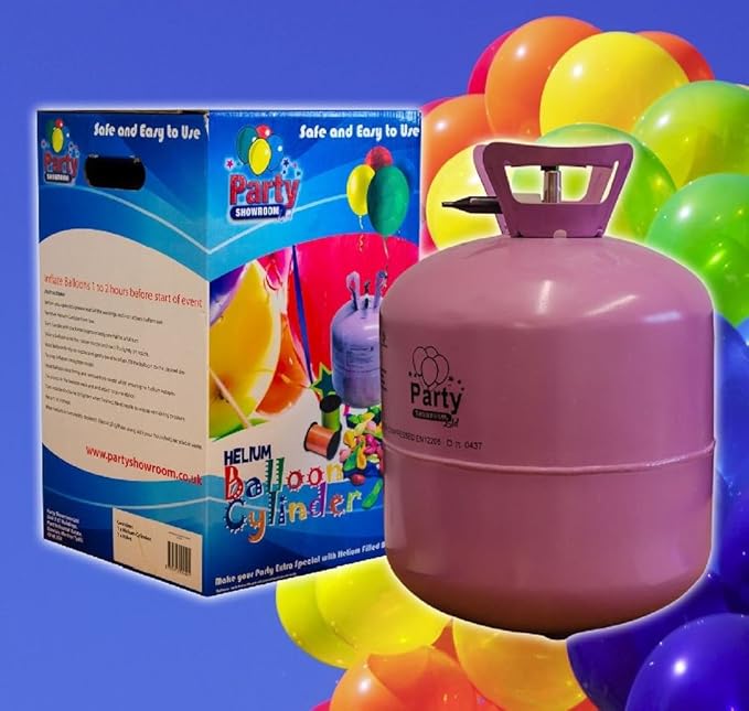2 x Einweg Helium Gas Zylinder Kanister füllt 30 Ballons Geburtstag