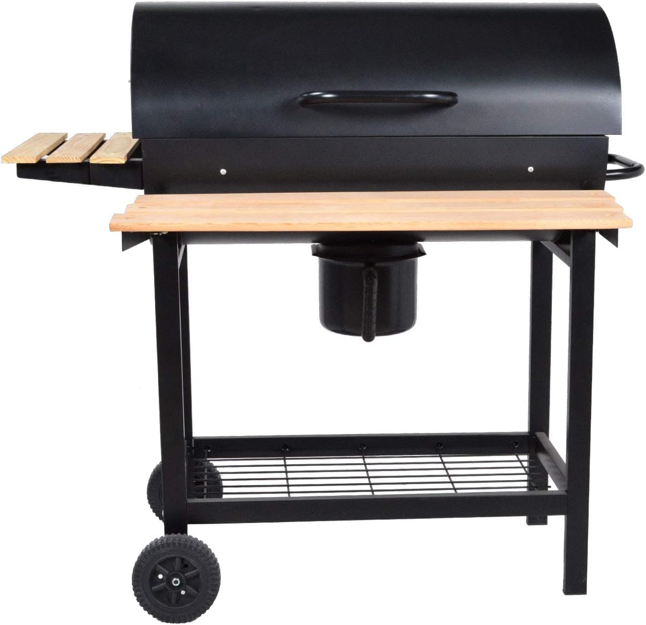 Happy Garden Pasadena - Barbacoa cilíndrica de carbón de Madera: Amazon