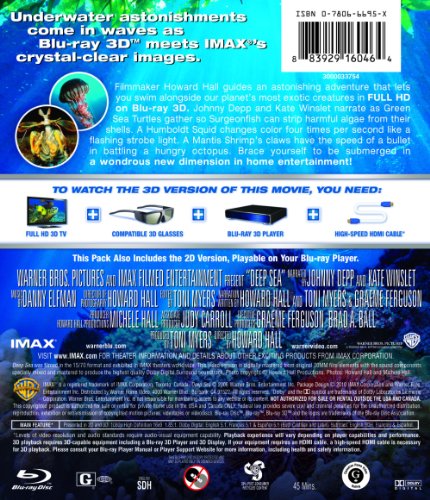 IMAX: Deep Sea (Single-Disc Blu-ray 3D/Blu-ray Combo) - //medicalbooks.filipinodoctors.org