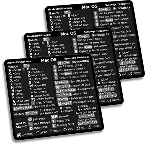 SYNERLOGIC (3-Pack) Mac OS (Big Sur/Catalina/Mojave/High Sierra ...