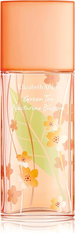 - Green Tea Nectarine, Eau de Toilette, Perfume con Té Verde, con Notas de Melocotón y Bergamota, Aroma Afrutado, Perfume para Mujer - 100 ml