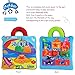 LALABABY Ocean Story Cloth Book Early Education Toy for Over 6 Months