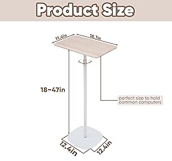 tonchean Portable Standing Desk, Adjustable Height