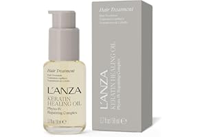 L'ANZA Keratin Healing Hair Oil Treatment, Keratin Infused Treatment, Hair Oil For Damaged Locks, Cruelty Free Healing Ingredients Repairs, Strengthens with UV Protection, New Bottle