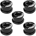 RocRide Single Chainring Bolts in Aluminum or Steel. Pack of 5.