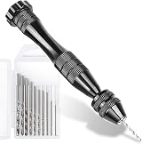 LEOBRO Hand Drill 12cm Pin Vise with 10 Drill Bits 0.8-3.0 mm view 1
