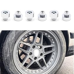 50pcs Wheel Rim Lip Rivets Nuts of 6.2mm/0.24in