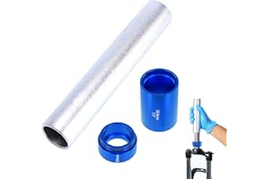 3pcs Bike Fork Crown Race Setting Tool, Bicycle Fork Nut Setting Installer, Aluminum Alloy Bicycle Repairing Front Setter Dri