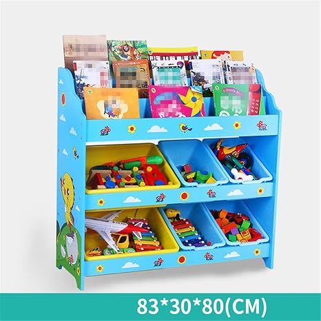 Amazon Co Jp おもちゃ箱 子供用おもちゃラック 収納ラックを仕上げる子供 おもちゃの収納を整理する赤ちゃんのおもちゃ子供のおもちゃ犬の おもちゃ赤ちゃんの服 子供のおもちゃ収納 Color Blue Size Free Size Home Kitchen