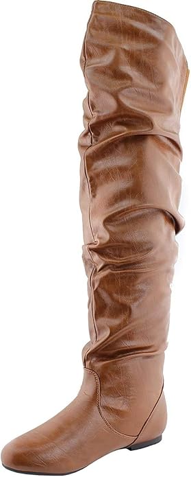 nature breeze thigh high boots
