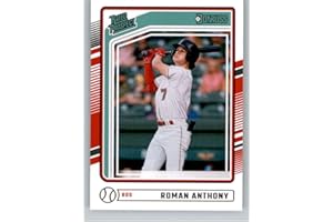 PANINI 2024 Donruss #122 Roman Anthony RC Rookie Card Boston Red Sox Rated Prospect Baseball Card in Raw (NM or Better) Condition