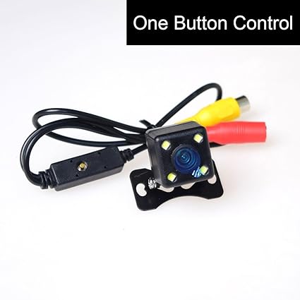 Cocar 12V Universal Kamera 4 LED-Licht Nachtsicht Rückfahrkamera Frontkamera Seitenkamera Multifunktionales One Button Contro