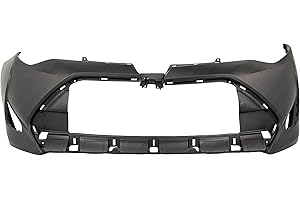 BUMPERS THAT DELIVER - Primered, Front Bumper Cover Fascia for 2017 2018 2019 Toyota Corolla Sedan CE L LE XLE 17 18 19, TO1000423