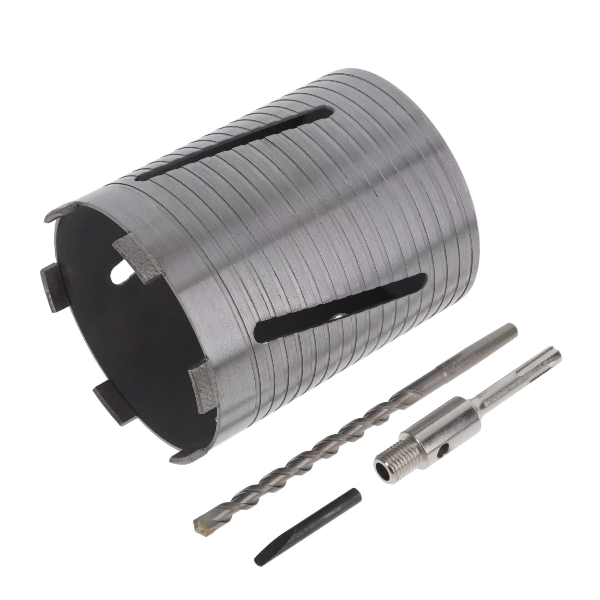 PRODIAMANT diamond core bit ø 132mm effective length 150mm with SDS adapter laser welded for dry drilling in concrete