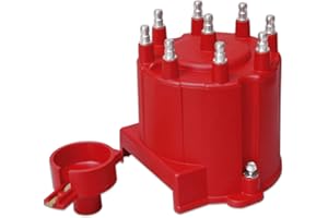 MSD 8406 Distributor Cap and Rotor Red