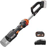 WORX Nitro Cordless Leaf Blower, Electric Blower with 410 CFM & 130 MPH, Blowers for Lawn Care with 3.8 Lbs, 4.0 Ah Battery & Charger Included, WG543