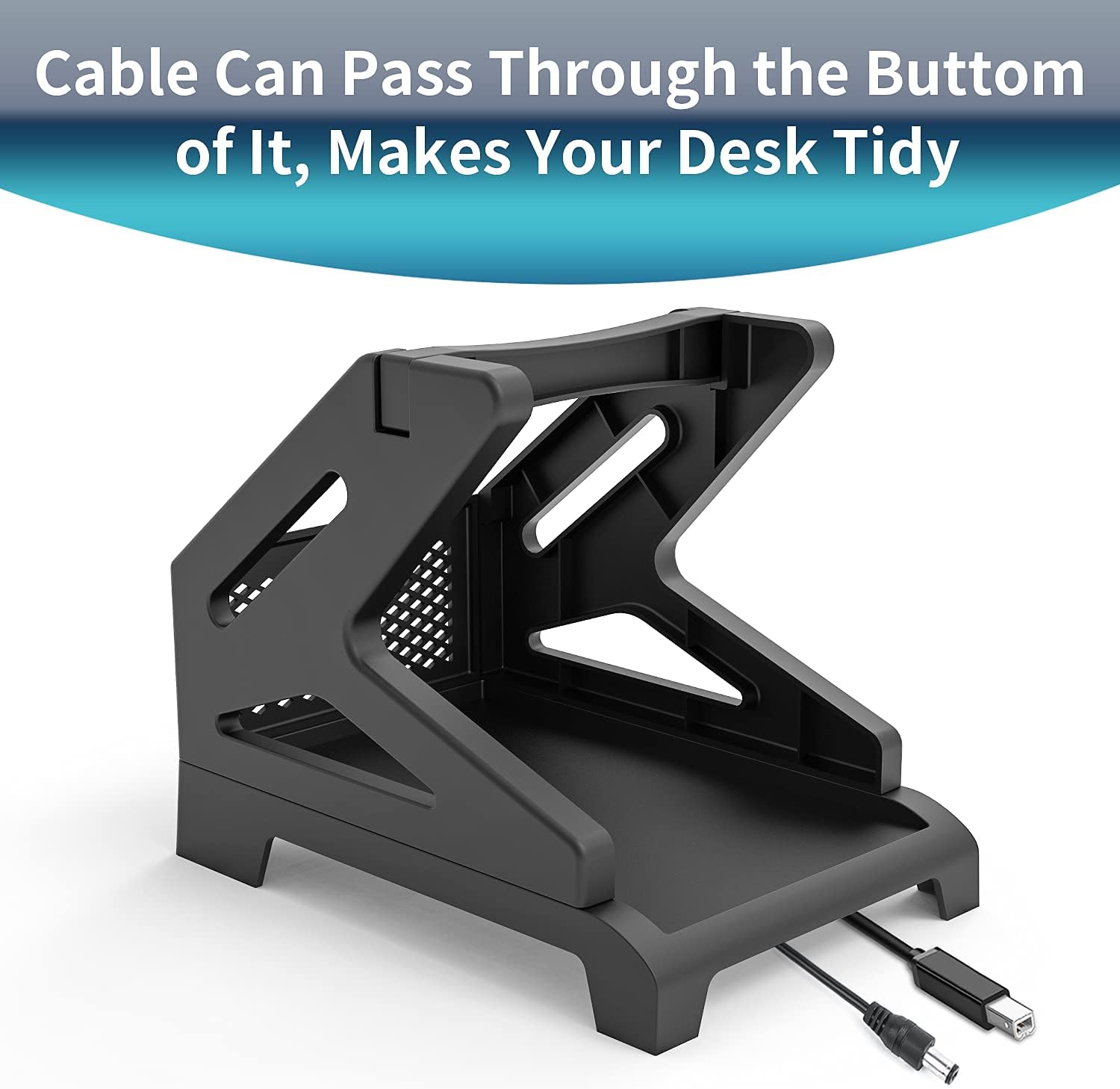 Aobio Label Holder, Compatible with Rolls and Fan-Fold Labels, Thermal Label Paper Holder, Desktop Label Printer Accessory : Office Products