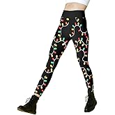 Eyanse Soft Brushed High Waisted Halloween & Christmas Leggings for Women