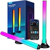 Govee RGBIC Light Bars, 15 Inches WiFi TV Backlight Suitable for 45-70 inch TVs, Smart Light Bars with Multiple Placement Options, Work with Alexa and Google Assistant, Black