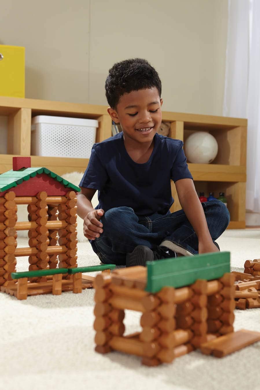 lincoln logs 327 pieces set