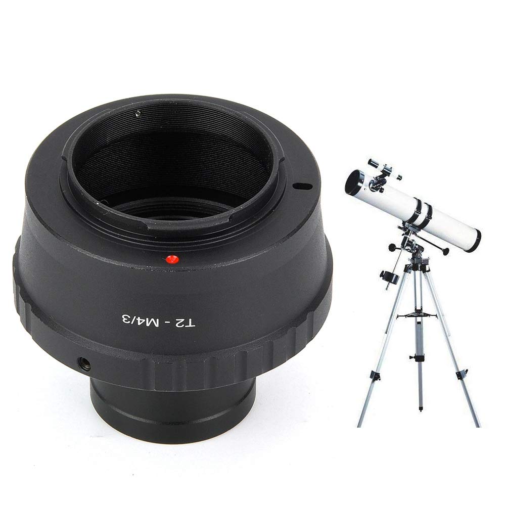 Bindpo T2-M4/3 Lens Mount Adapter Ring, Aluminium Alloy Lens Converter for 1.25Inch Telescope Mount to for M4/3 Mount EP1 EP2 EPL1 Camera