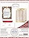 Ornaments & Pine Gold Foil Christmas Letterhead, 8.5