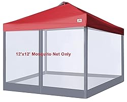 SCOCANOPY Replacement Mesh sidewall for Most 12x12