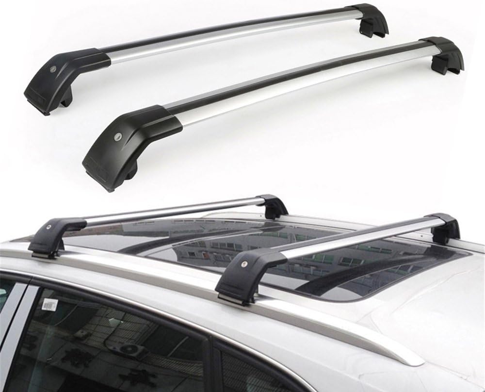 2Pcs Fit for LEXUS NX 200 20152018 Lockable Roof Rail Racks Cross Bar