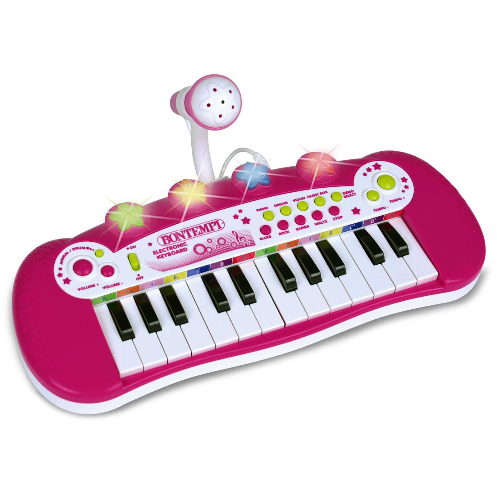 Bontempi 12 2971 24-Key I-Girl Keyboard with Microphone